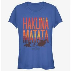 Best Pirce 🎁 Disney The Lion King Sunset Matata Girls T-Shirt 🔔