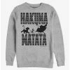 Buy ✨ Disney The Lion King Hakuna Print Sweatshirt ⌛