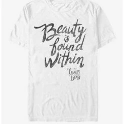 Deals 😉 Disney Beauty And The Beast Beauty Is Found Within T-Shirt 🛒