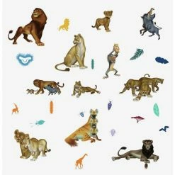 Buy 🥰 Disney The Lion King Character Peel And Stick Wall Decals ⭐