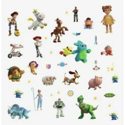 Deals ✔️ Disney Pixar Toy Story 4 Peel And Stick Wall Decals ✨