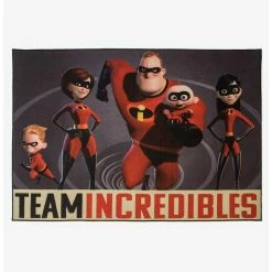 New ✔️ Disney Pixar Team Incredibles Rug 🥰