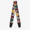Flash Sale ⭐ Disney Princesses Poses Castles Guitar Strap ❤️