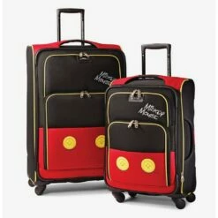 Best Pirce 😉 Disney Mickey Mouse Pants 28 Inch Spinner Softside Luggage 🤩 -Dressup Outfits Shop 12550837 av2