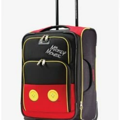 Buy 🔔 Disney Mickey Mouse Pants Carry On Spinner Softside Luggage 💯