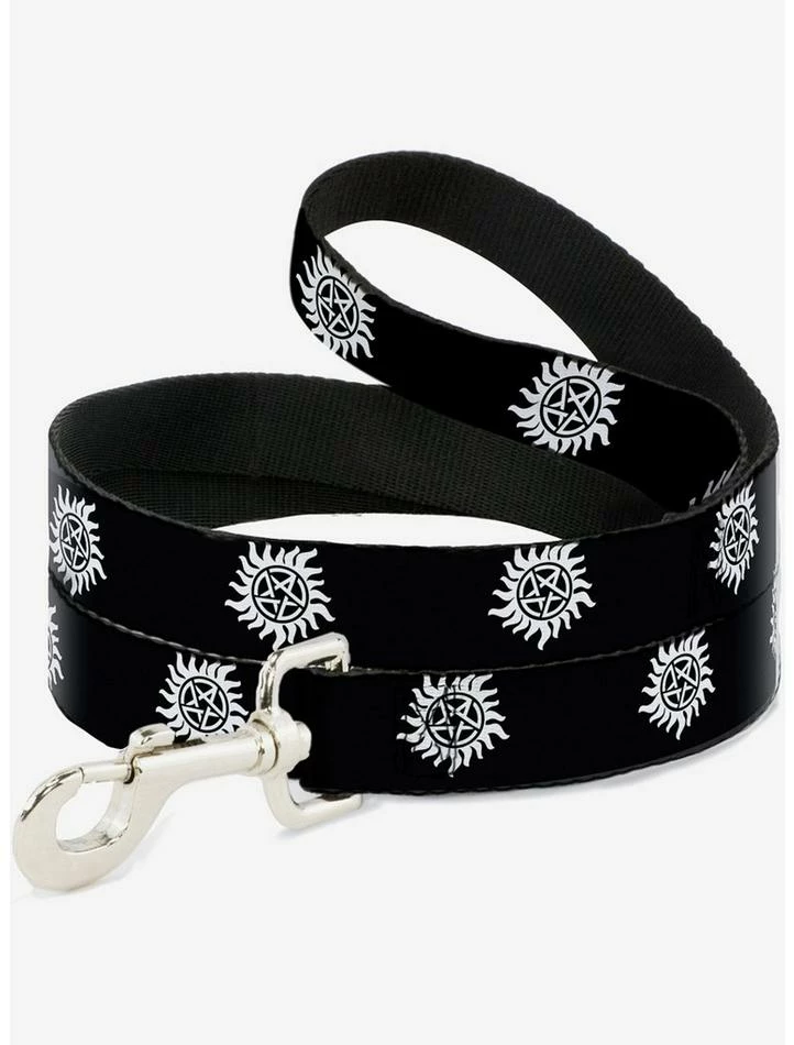 Buy π Supernatural Winchester Pentagram Repeat Black White Dog Leash 6 Ft π₯° 1 Buy π Supernatural Winchester Pentagram Repeat Black White Dog Leash 6 Ft π₯°
