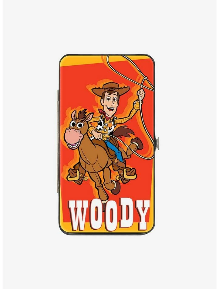 Budget 𧨠Disney Pixar Toy Story Woody and Bullseye Riding Pose Hinged Wallet π 1 Budget 𧨠Disney Pixar Toy Story Woody and Bullseye Riding Pose Hinged Wallet π