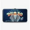 Discount 🧨 Disney Dumbo Face Feather Astound Your Mind Eyes Hearts Circus Sign Hinged Wallet 👏