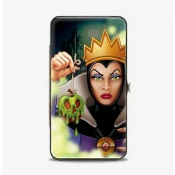 Best Sale β Disney Snow White The Evil Queen Poisoned Apple Pose Diablo Flying Hinged Wallet β
