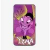 Wholesale 🎁 Disney The Emperor's New Groove Yzma Smiling Pose Fish Icon Fuschias Hinged Wallet 🔔