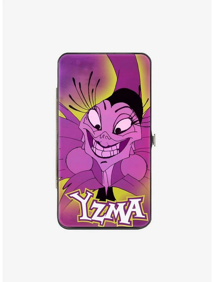 Wholesale π Disney The Emperor's New Groove Yzma Smiling Pose Fish Icon Fuschias Hinged Wallet π 1 Wholesale π Disney The Emperor's New Groove Yzma Smiling Pose Fish Icon Fuschias Hinged Wallet π