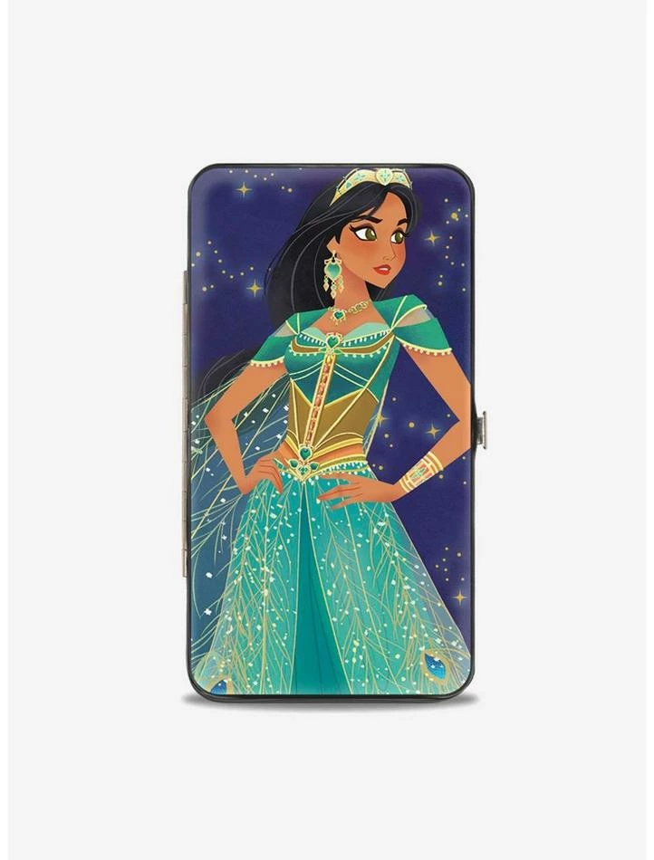 Outlet ⭐ Disney Jasmine 2019 Standing Pose Stars Hinged Wallet ✔️ 1 Outlet ⭐ Disney Jasmine 2019 Standing Pose Stars Hinged Wallet ✔️