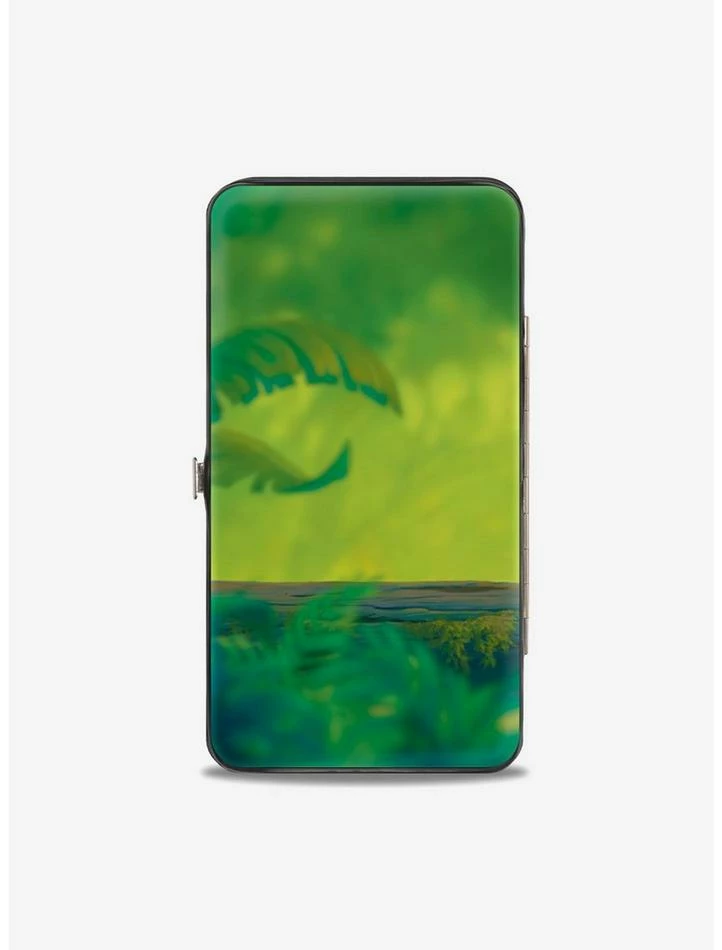 Promo ✨ Disney The Lion King Timon Hula Dance Face Green Leaves Hinged Wallet ✨ 2 Promo ✨ Disney The Lion King Timon Hula Dance Face Green Leaves Hinged Wallet ✨ - Image 2