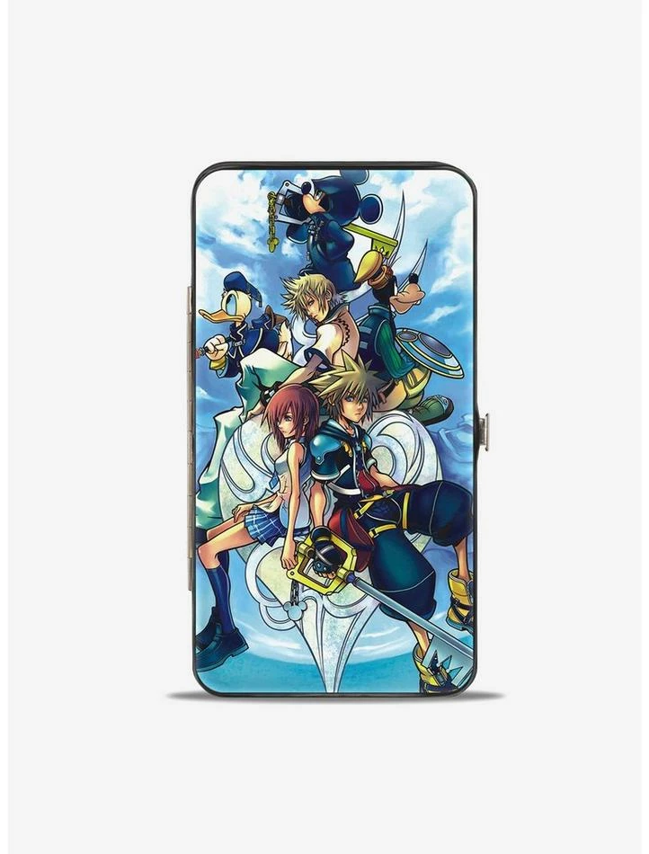 Cheap π₯° Disney Kingdom Hearts II 6 Character Group Pose Clouds Hinged Wallet π 1 Cheap π₯° Disney Kingdom Hearts II 6 Character Group Pose Clouds Hinged Wallet π