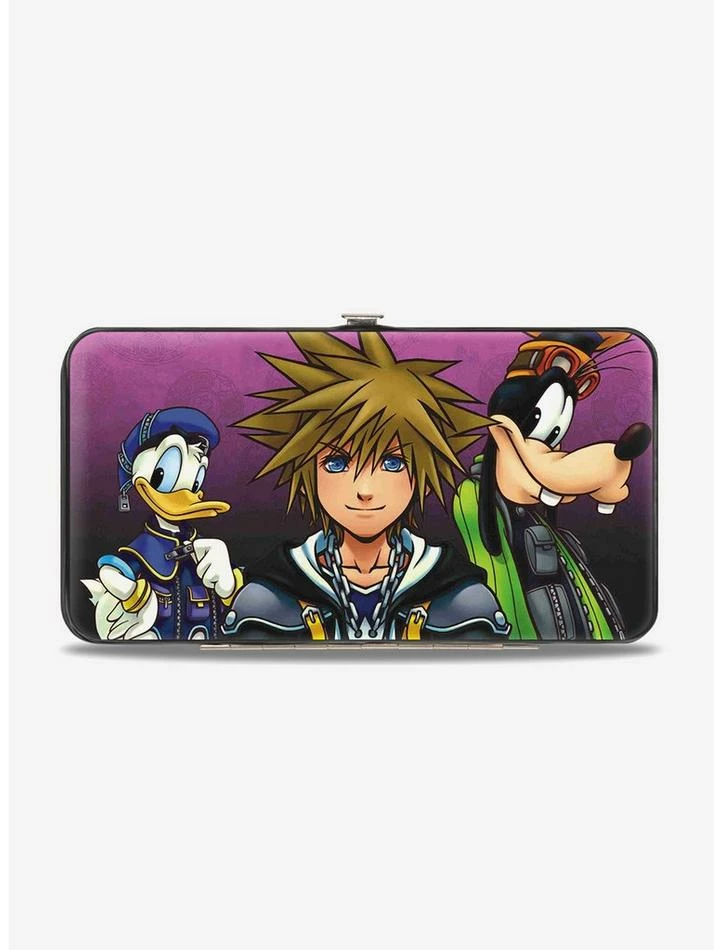 Top 10 π― Disney Kingdom Hearts II Donald Sora Goofy Group Pose Symbols Hinged Wallet π 1 Top 10 π― Disney Kingdom Hearts II Donald Sora Goofy Group Pose Symbols Hinged Wallet π