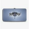 Discount 💯 Disney Kingdom Hearts II Logo Silver Hinged Wallet 💯