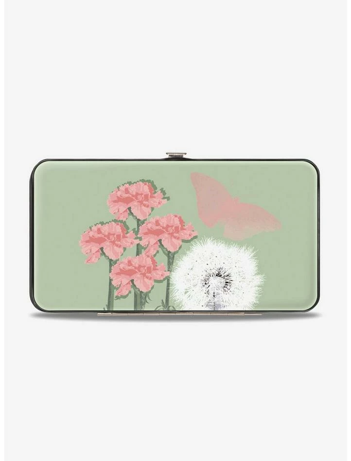 New ✔️ Disney Tinker Bell Tink Sketch Carnations Dandelions Hinged Wallet ⌛ 2 New ✔️ Disney Tinker Bell Tink Sketch Carnations Dandelions Hinged Wallet ⌛ - Image 2