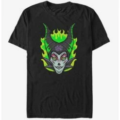 Coupon 😍 Disney Maleficent Sugar Skull T-Shirt ❤️