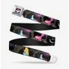 New 🔔 Disney Alice In Wonderland The Cheshire Cat Scenes Seatbelt Belt ❤️