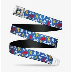 Coupon 🔔 Disney Donald Duck Face Poses Scattered Seatbelt Belt ⭐