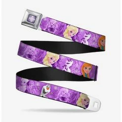 Buy 💯 Disney Frozen Anna Elsa Olaf Poses Scenes Seatbelt Belt 🛒