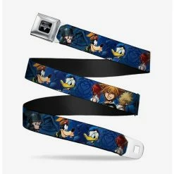 Wholesale 👏 Disney Kingdom Hearts Character Pose Seatbelt Belt ✨