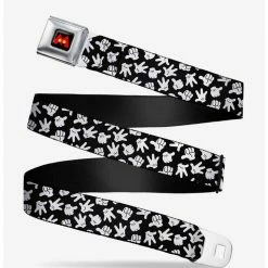 Best Sale 😀 Disney Mickey Mouse Hand Gestures Seatbelt Belt ✔️