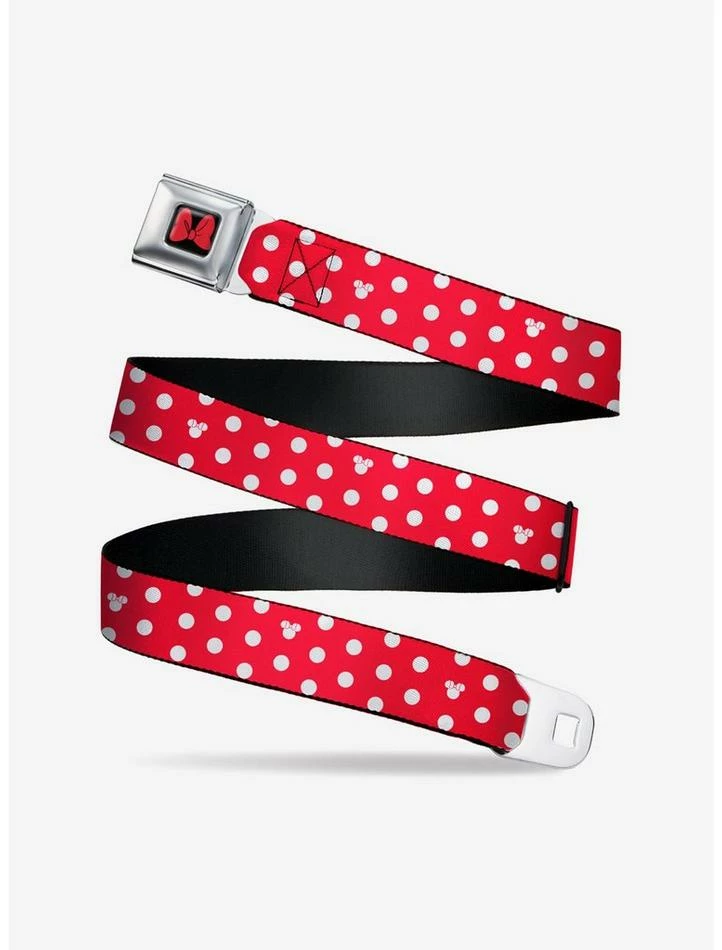 Best Pirce π₯° Disney Minnie Mouse Polka Dot Mini Silhouette Seatbelt Belt β 1 Best Pirce π₯° Disney Minnie Mouse Polka Dot Mini Silhouette Seatbelt Belt β