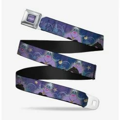 Flash Sale 🎉 Disney The Little Mermaid Ursula Poses Shells Ivy Bubbles Seatbelt Belt ⌛