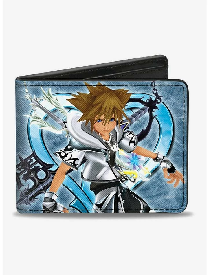 Top 10 ✨ Disney Kingdom Hearts II Final Form Sora Pose Logo Keyblades Bi-Fold Wallet ⭐ 1 Top 10 ✨ Disney Kingdom Hearts II Final Form Sora Pose Logo Keyblades Bi-Fold Wallet ⭐