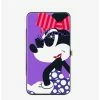 New ⌛ Disney Minnie Mouse Over Shoulder Pose Dots Hinged Wallet ✨
