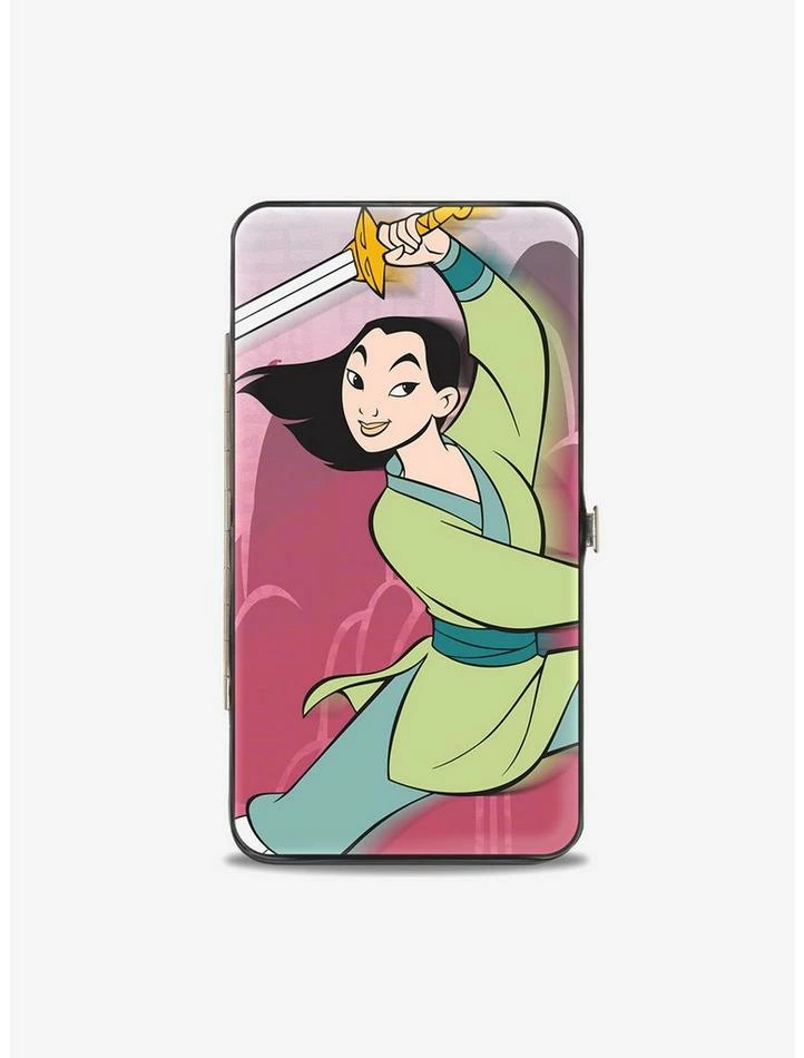 Wholesale β Disney Mulan Sword Action Pose Hinged Wallet π 1 Wholesale β Disney Mulan Sword Action Pose Hinged Wallet π