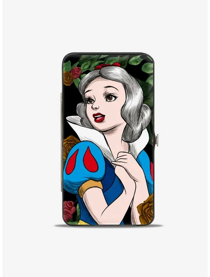 Brand new π Disney Snow White Pose Sketch Roses Hinged Wallet β 1 Brand new π Disney Snow White Pose Sketch Roses Hinged Wallet β