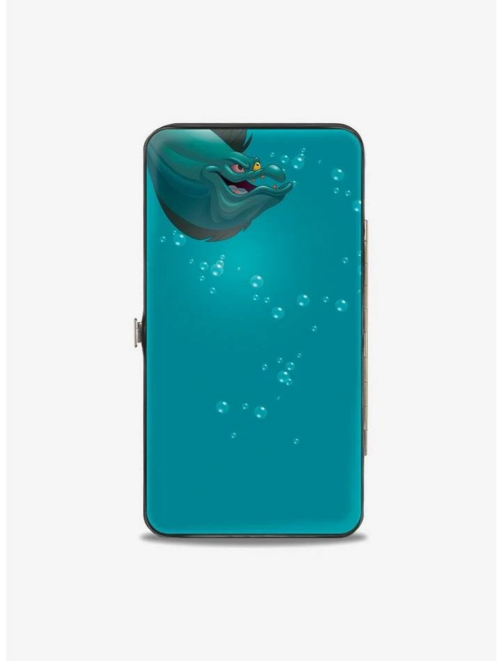 Best Sale 🔔 Disney The Little Mermaid Ursula Pose Jetsam Face Bubbles Hinged Wallet 🌟 2 Best Sale 🔔 Disney The Little Mermaid Ursula Pose Jetsam Face Bubbles Hinged Wallet 🌟 - Image 2