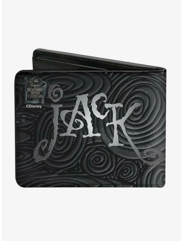Hot Sale ๐ The Nightmare Before โ Christmas Jack Arms Crossed Jack Swirls Bi-Fold Wallet โ 2 Hot Sale ๐ The Nightmare Before โ Christmas Jack Arms Crossed Jack Swirls Bi-Fold Wallet โ - Image 2