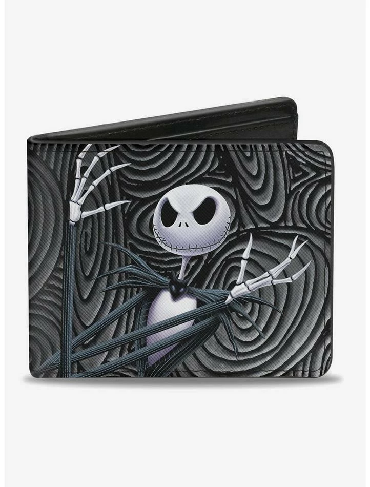 Hot Sale ๐ The Nightmare Before โ Christmas Jack Arms Crossed Jack Swirls Bi-Fold Wallet โ 1 Hot Sale ๐ The Nightmare Before โ Christmas Jack Arms Crossed Jack Swirls Bi-Fold Wallet โ