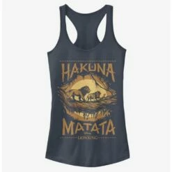 Budget ⌛ Disney The Lion King 2019 Savanna Poster Girls Tank 🎁