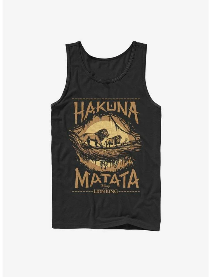 Cheap ✔️ Disney The Lion King 2019 Savanna Poster Tank ✨ 1 Cheap ✔️ Disney The Lion King 2019 Savanna Poster Tank ✨