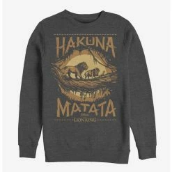Deals ✨ Disney The Lion King 2019 Savanna Poster Sweatshirt ⭐