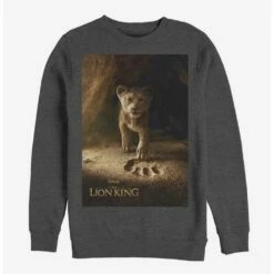 Budget ❤️ Disney The Lion King 2019 Simba Poster Sweatshirt 🤩