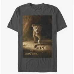 Promo 🎉 Disney The Lion King 2019 Simba Poster T-Shirt ✨