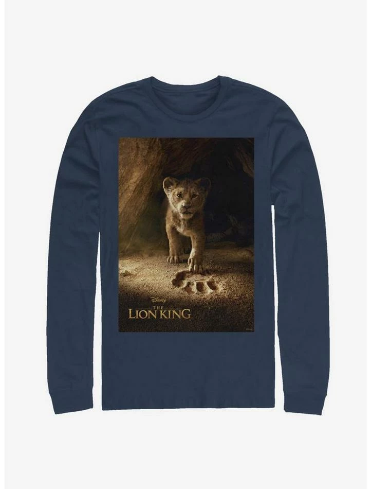 Flash Sale 👍 Disney The Lion King 2019 Simba Poster Long-Sleeve T-Shirt 🥰 1 Flash Sale 👍 Disney The Lion King 2019 Simba Poster Long-Sleeve T-Shirt 🥰