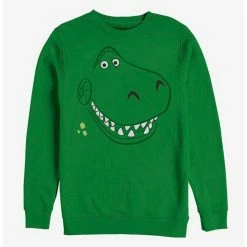Flash Sale 😍 Disney Pixar Toy Story Rex Big Face Sweatshirt 🌟
