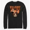 Discount 🧨 Disney Villains Villainy Circled Long-Sleeve T-Shirt 😉