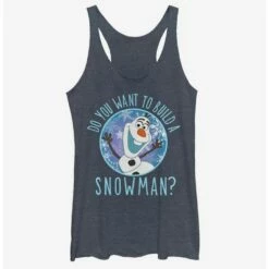 Brand new 🎁 Disney Frozen Build A Snowman Girls Tank 💯