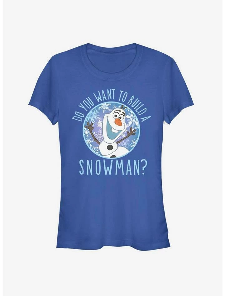 Flash Sale β€οΈ Disney Frozen Build A Snowman π₯° Girls T-Shirt β 1 Flash Sale β€οΈ Disney Frozen Build A Snowman π₯° Girls T-Shirt β