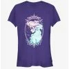 Budget 👏 Disney Frozen Elsa Frame Gradient Girls T-Shirt 🥰