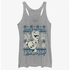 Best Pirce 🧨 Disney Frozen Hooray Snow ✨ Girls Tank ❤️