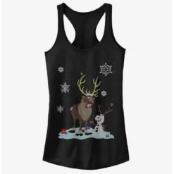 Outlet ⌛ Disney Frozen Snow Clones 🎁 Girls Tank 🧨