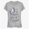 New 🎉 Disney Frozen Oh Snow Girls T-Shirt 😀